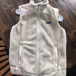 Cream / tan Patagonia vest